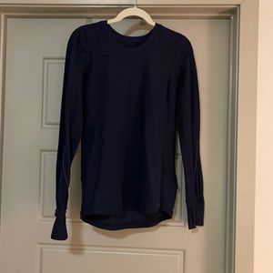 lululemon athletica Navy Blue Sweatshirt